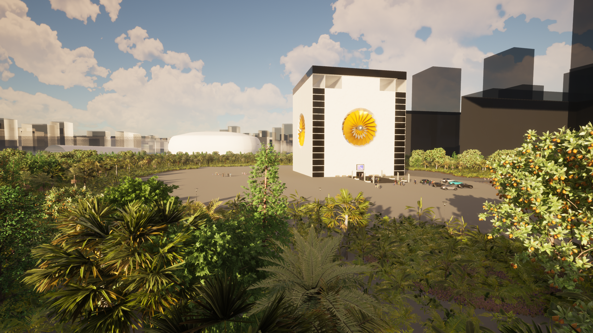 Box3Design, The Cube architectural render