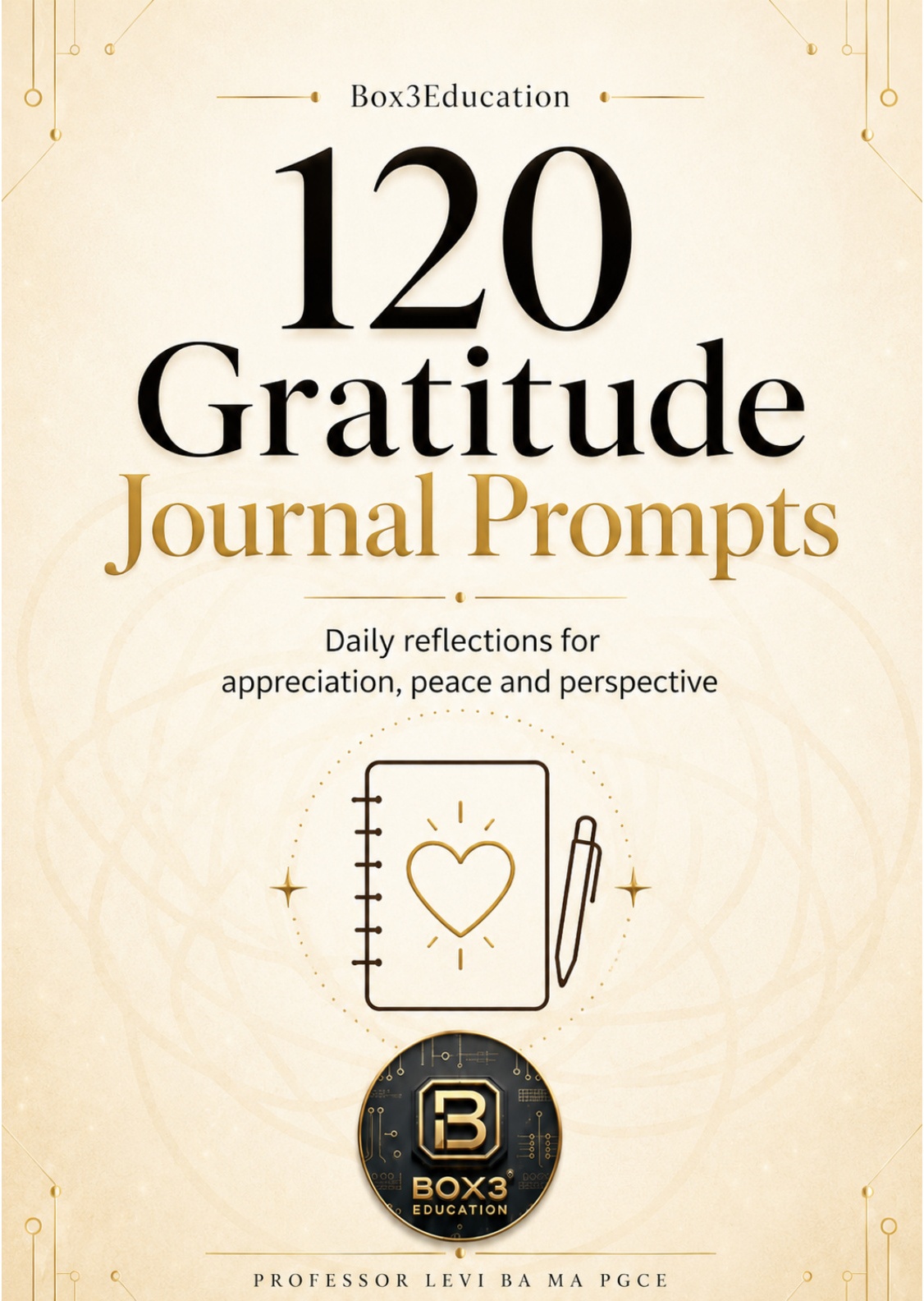 120 Gratitude Journal Prompts cover