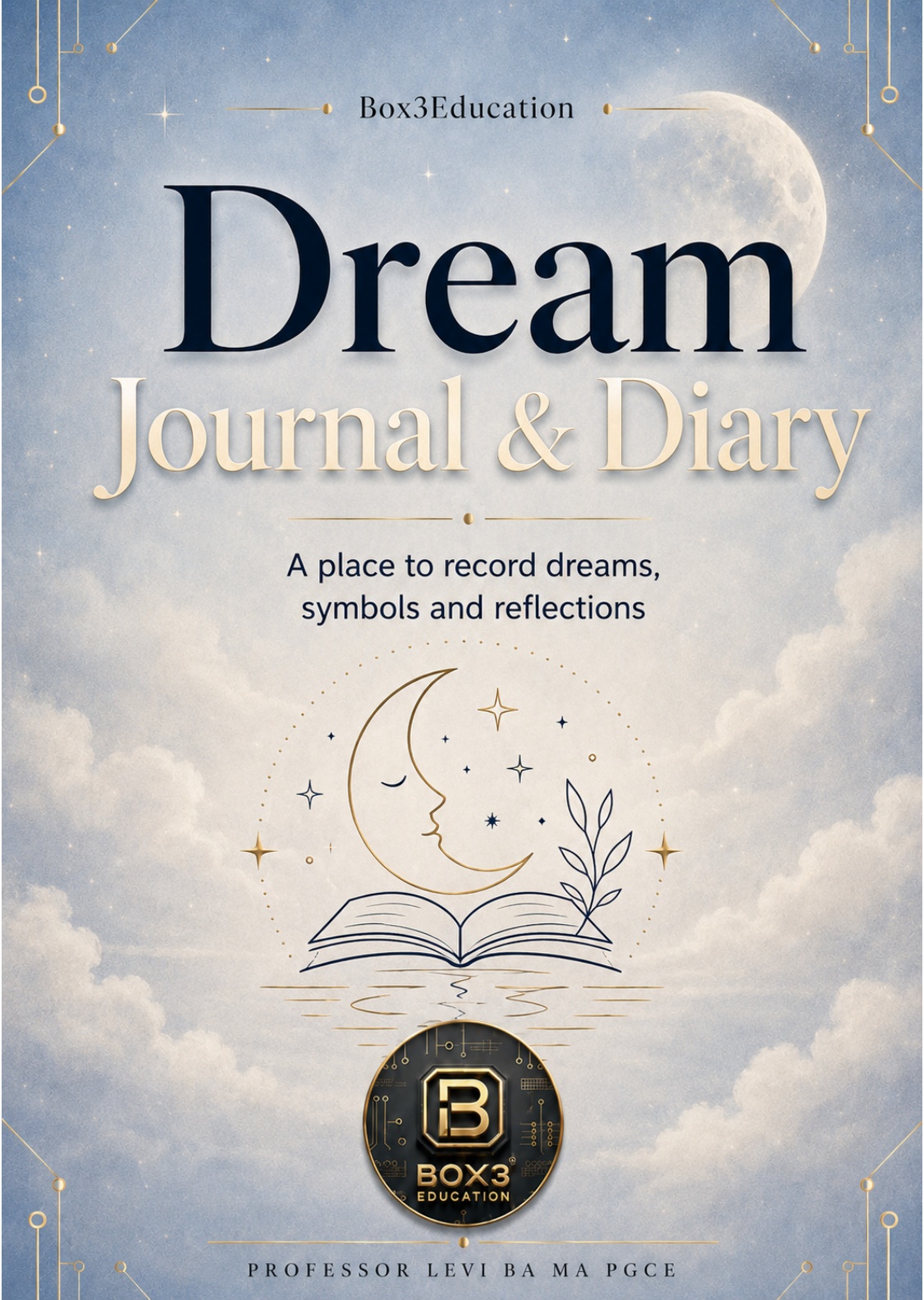 Dream Journal and Diary cover