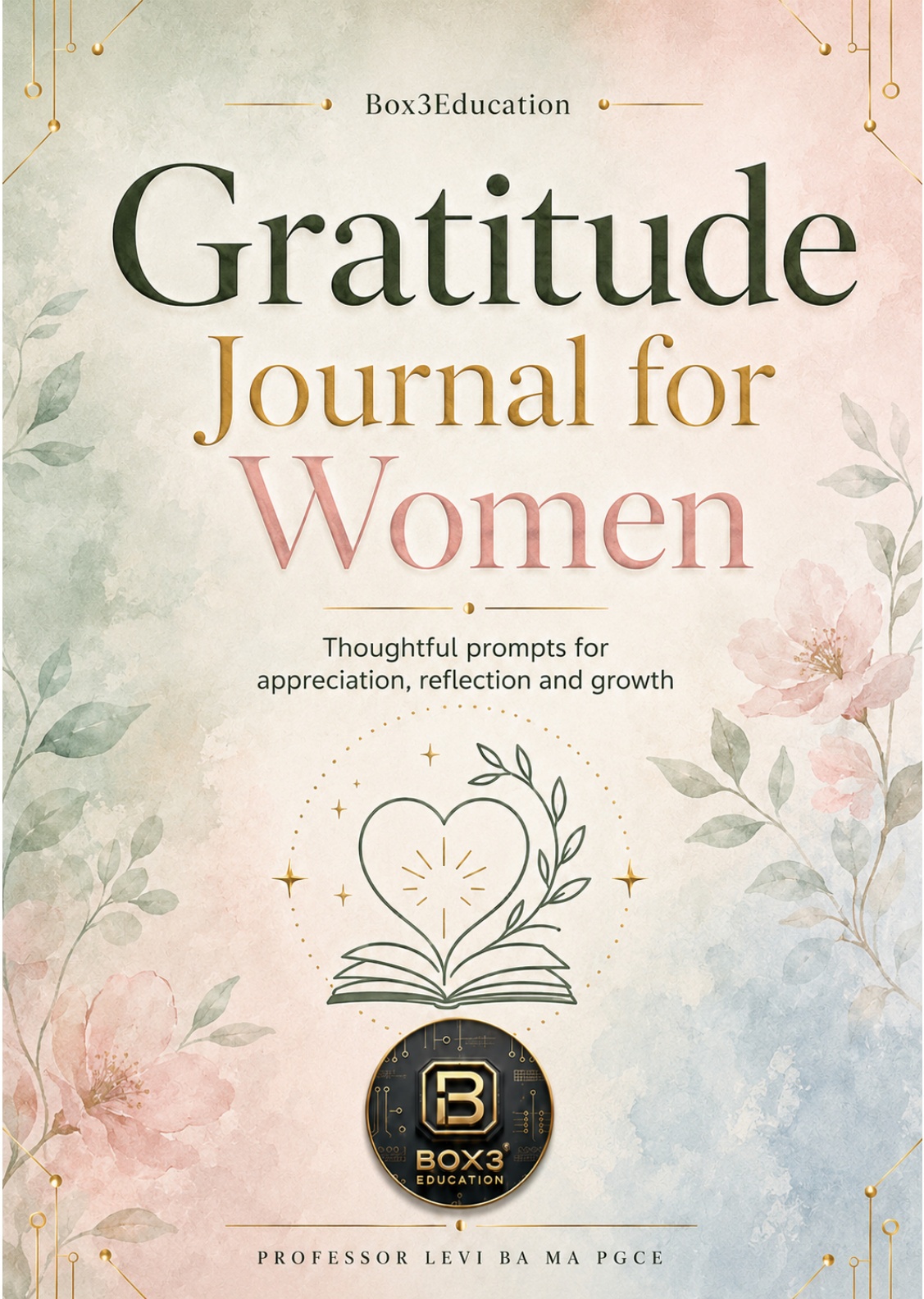 Gratitude Journal With Prompts For Women cover