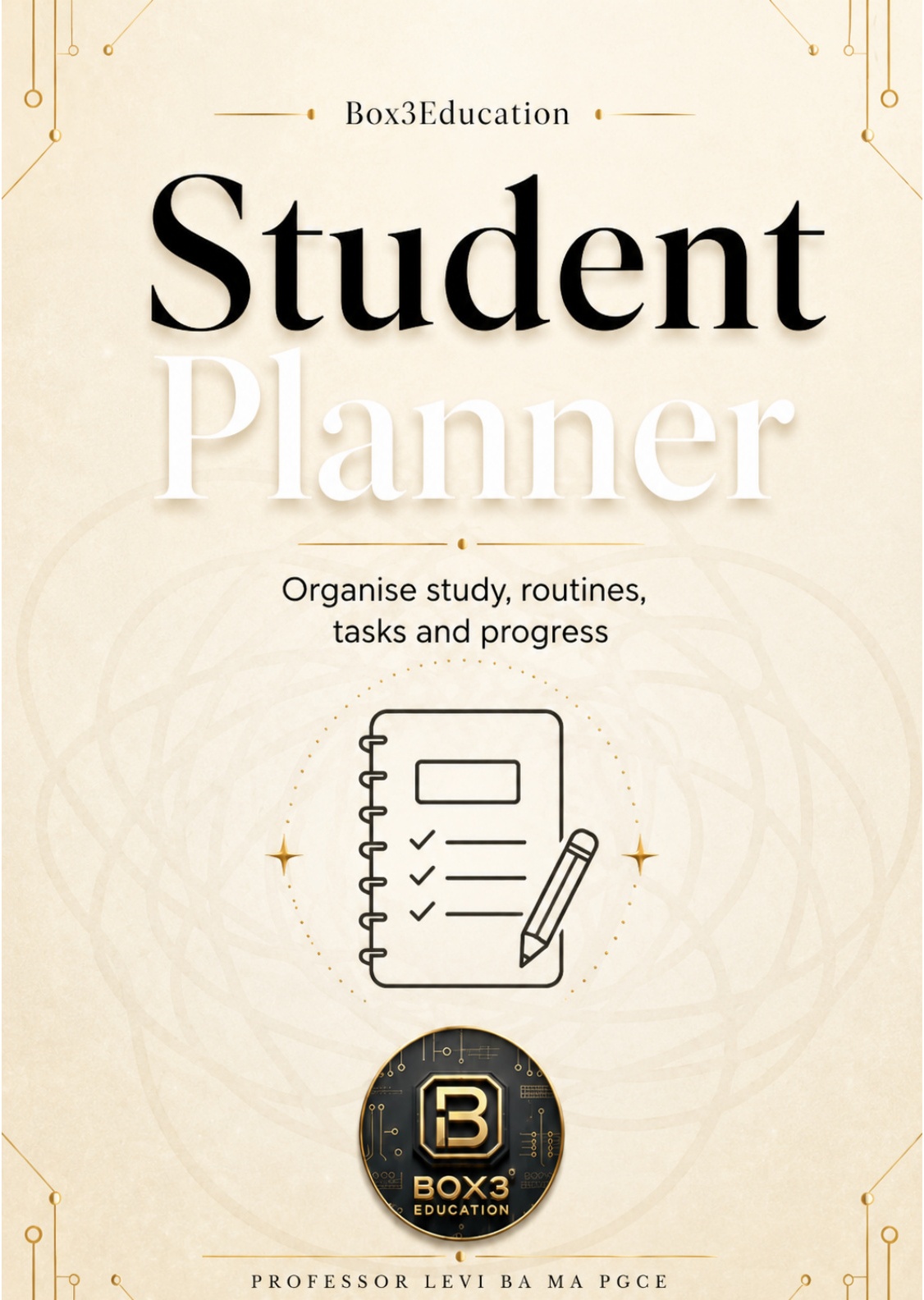 Student Planner cover